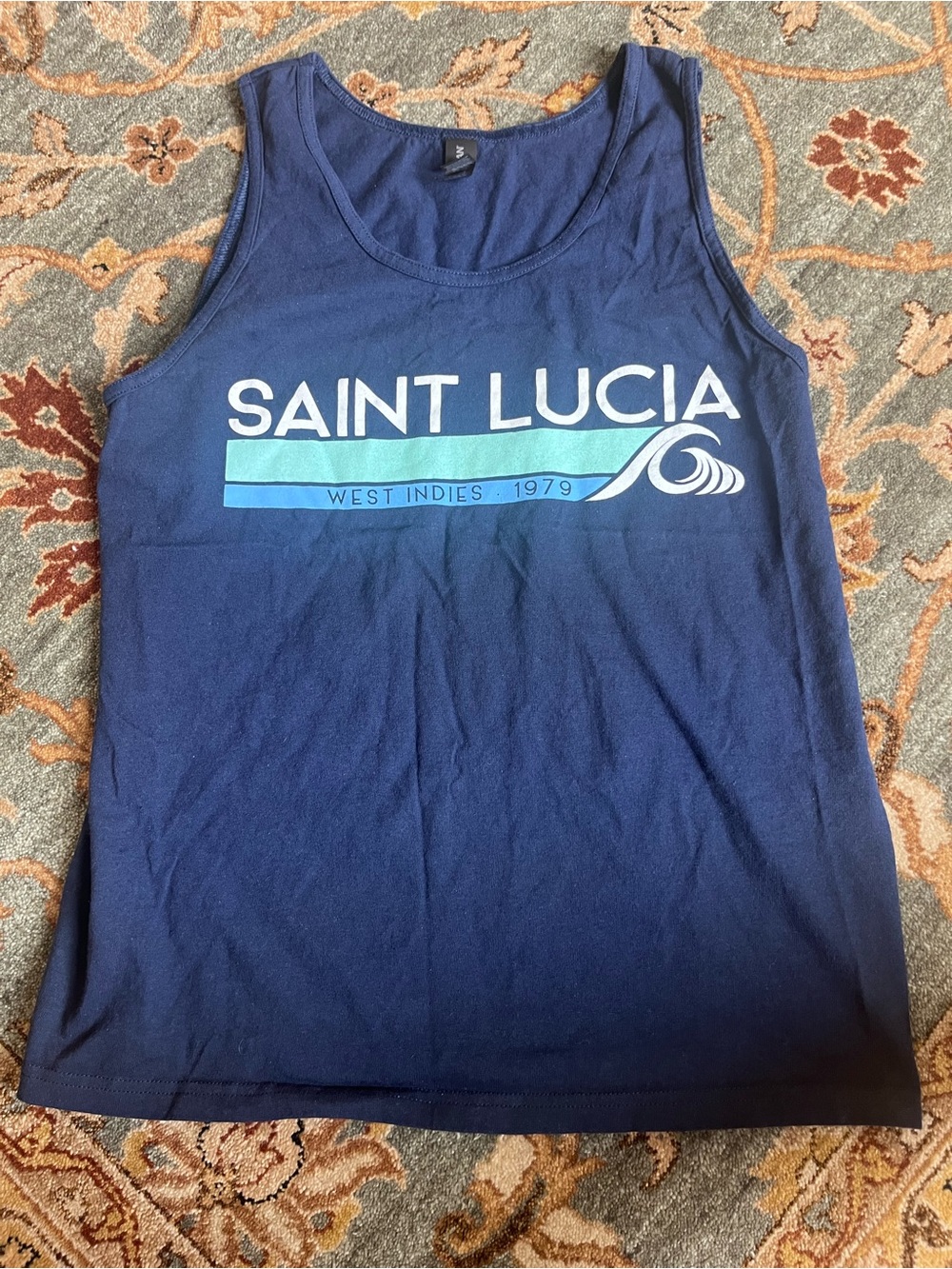 Unisex Saint Lucia Graphic Tank